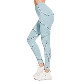 Zando Halloween Printed Leggings for Women Holiday Patterned Tights - High Waisted Stretchy Soft Workout Yoga Pants