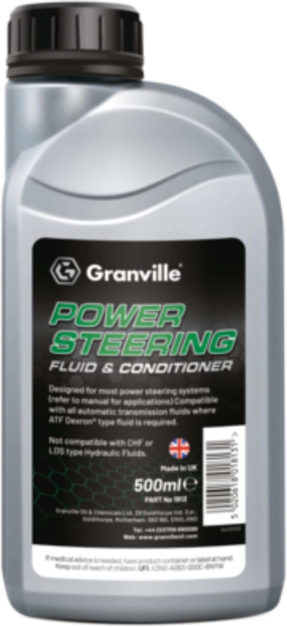 Granville 1813A 500ml Power Steering Fluid and Conditioner ATF Compatible