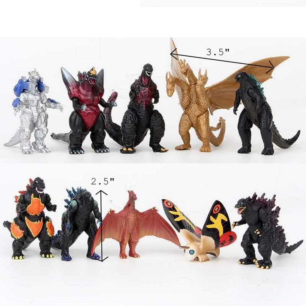 godzilla toy set