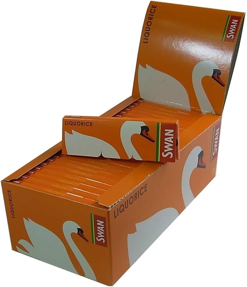 Swan - Papel de Liar de Regaliz - Caja Estándar de 50 Librillos - A: Amazon.es: Hogar