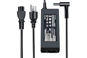 Compatible with HP Laptop Charger 65W 45W – Easy Style Smart Blue Tip 4.5 x 3.0 mm, Replacement for HP Computer/Pavilion/Envy
