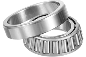 uxcell 2pcs LM48548/LM48510 Tapered Roller Bearing Cone and Cup, 1.375" Bore x 2.5625" OD x 0.748" Thick, Chrome Steel Taper 