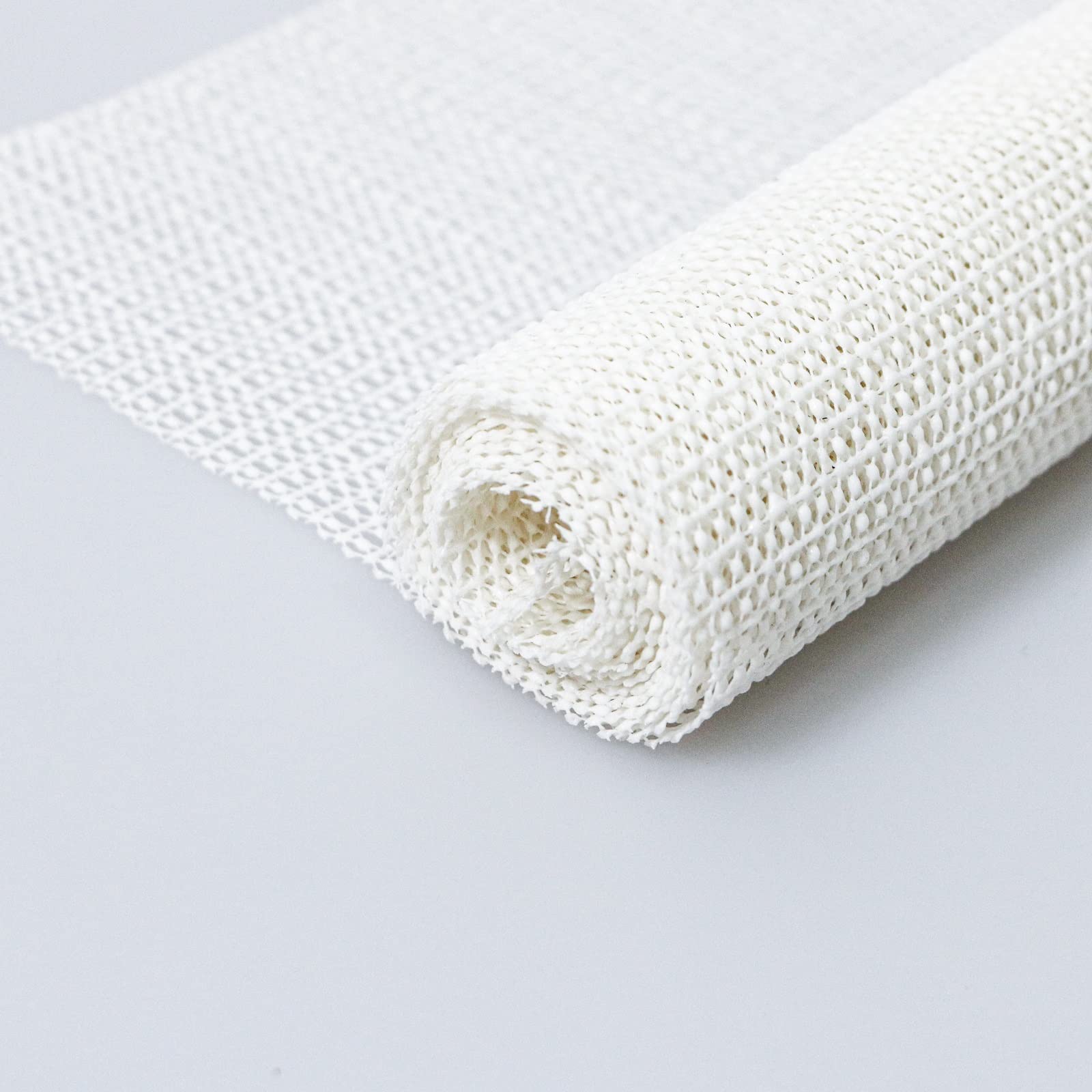 wohomuke Plastic mesh cushioning sheets for lining shelves Anti-Slip Rug Underlay Rug Pad Gripper Area Rug Pads Multipurpose Non Slip Mat for Tiles Mattress Sofa Cushion(White,150x200cm)