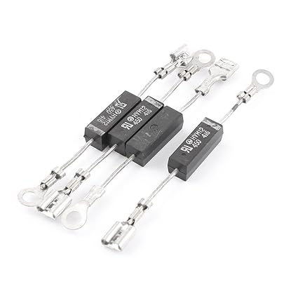 Aexit 4pcs HVM12 Horno de microondas Rectificador de diodo de alto ...