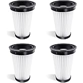 ECOMAID 4 Pack Vacuum Filters Compatible with iwoly C150 Cordless Vacuum Cleaner