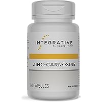 Integrative Therapeutics Zinc Carnosine – Premium Zinc Supplement – 75mg of Zinc Carnosine – Factor in the Maintenance of Goo