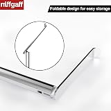 niffgaff Freestanding Toilet Roll Holder Stainless Steel Bathroom Stand view 4