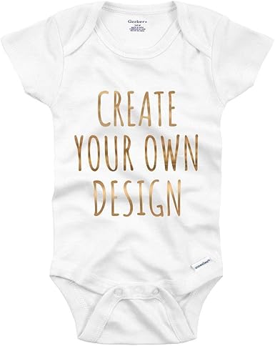 design your own baby onesie