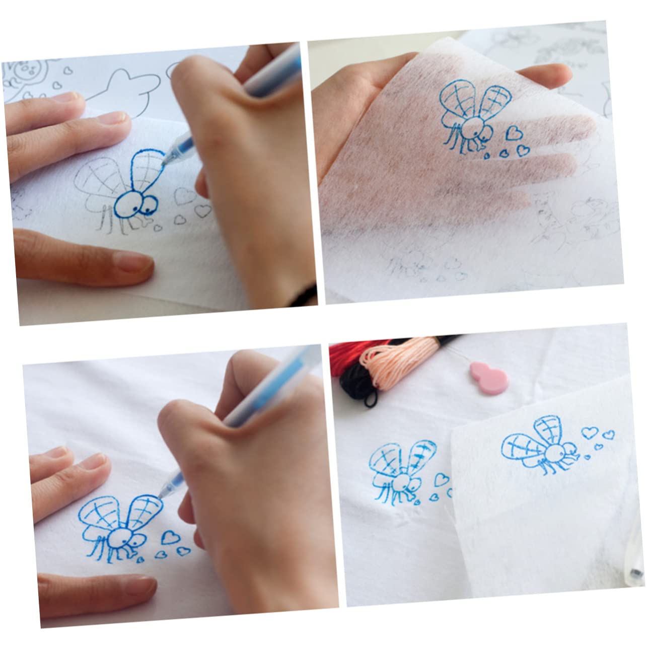 Copy Paper 32 Sheets Sets Carbon for Tracing Embroidery Transfer Paper Engineering Drawing Paper Translucent Creative Describe