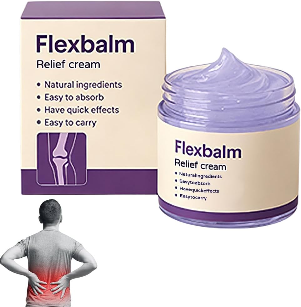 Flexbalm Rapid Joint Relief Gel, 2026 New Advanced Relief Soothing Massage Gel, Flexbalm Rapid Joint Relief Cream for Back, Neck, Hands, Knee (1PC)