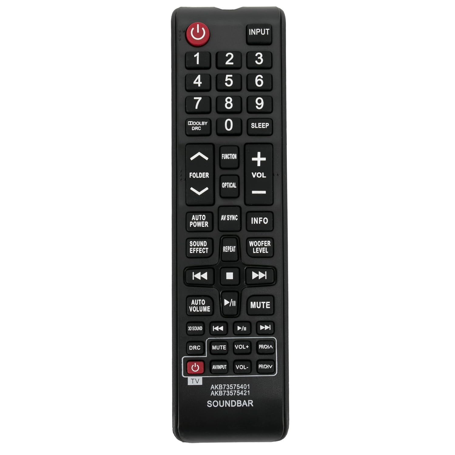 VINABTY Replacement Remote Control Fit for LG Soundbar NB2530A NB3530A NB3531A NB3532A NB3540 NB4530A NB4530B NB4532B NB4540 NB4543 NB5540 NB5540 NB5541 NBN36 SoundPlate 440