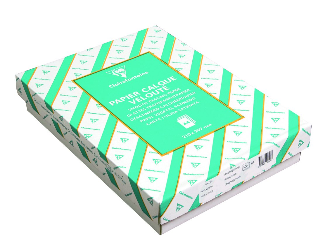 Clairefontaine A4 Tracing Paper, 90/95 g, 500 Sheets Amazon.co.uk