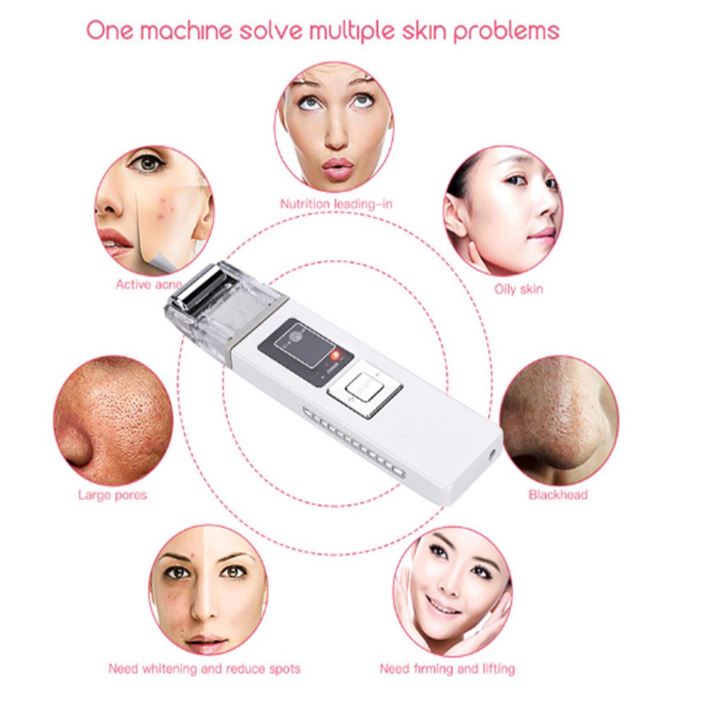 Galvanic Facial Machine Portable Professional Galvanic Microcurrent Skin Firming Machine with Case Anti-aging Galvanic Roller Skin Care Spa for Salon and Home Use, Shipping from USA: Beauty