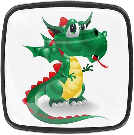 Gabinete perillas y tiradores Dinosaurio de dibujos animados lindo