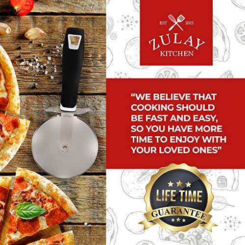 5 Zulay+Pizza+Cutter+Wheel+Stainless