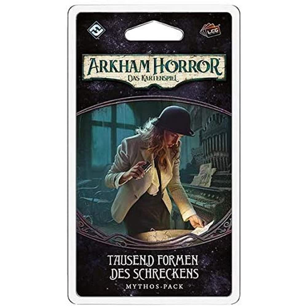 Fantasy Flight Games Arkham Horror: LCG - Thousand Forms of Horror | Expansion | Expert Game | Card Game | 1-4 Players | Ages 14+ | 45+ Minutes | German