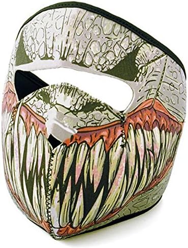 Cideros Full Face Mask Ski Cycling CS Halloween Mask Windproof&amp;Coldproof Winter Outdoor Biking Climbing Hiking Camping Hunting Running Protective Equipment,Type 1