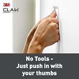 3M CLAW Plasterboard Picture Hanger Assorted Pack 9 Hooks Heavy Items view 9