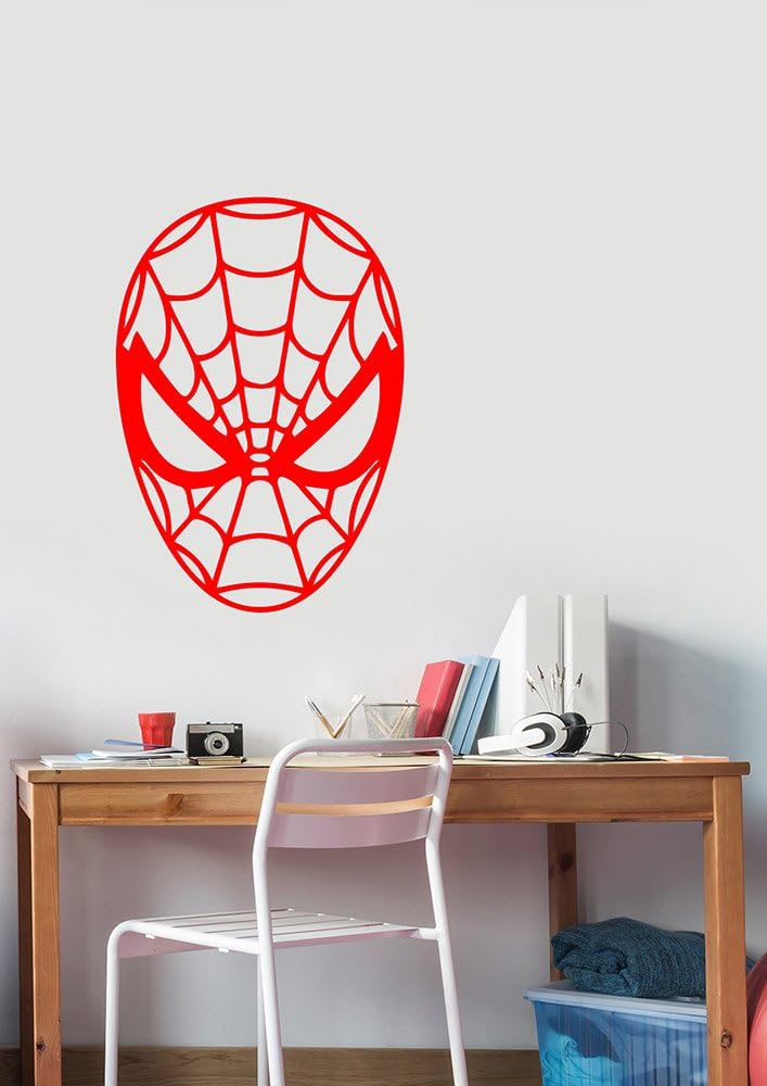 Spiderman Decal Removable Vinyl Sticker Avengers Marvel Superhero Wall Art Decorations for Home Kids Boys Room Bedroom Playroom Decor spm1
