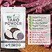 Biofinest Taro Powder -100% Pure Antioxidants Superfood - USDA Certified Organic Kosher Vegan Raw Non-GMO - Boost Digestion Weight Loss Detox - for Smoothie Bubble Tea Beverage (4 oz Resealable Bag)