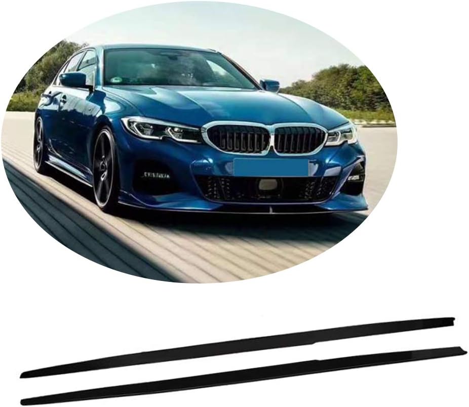 Amazon Com Mcarcar Kit Side Skirts Fits Bmw 3 Series G M Sport Sedan 19 Factory Outlet 3i 330i M340i M Tech Gloss Abs Under Door Rocker Panels Valance Extension Lip Automotive