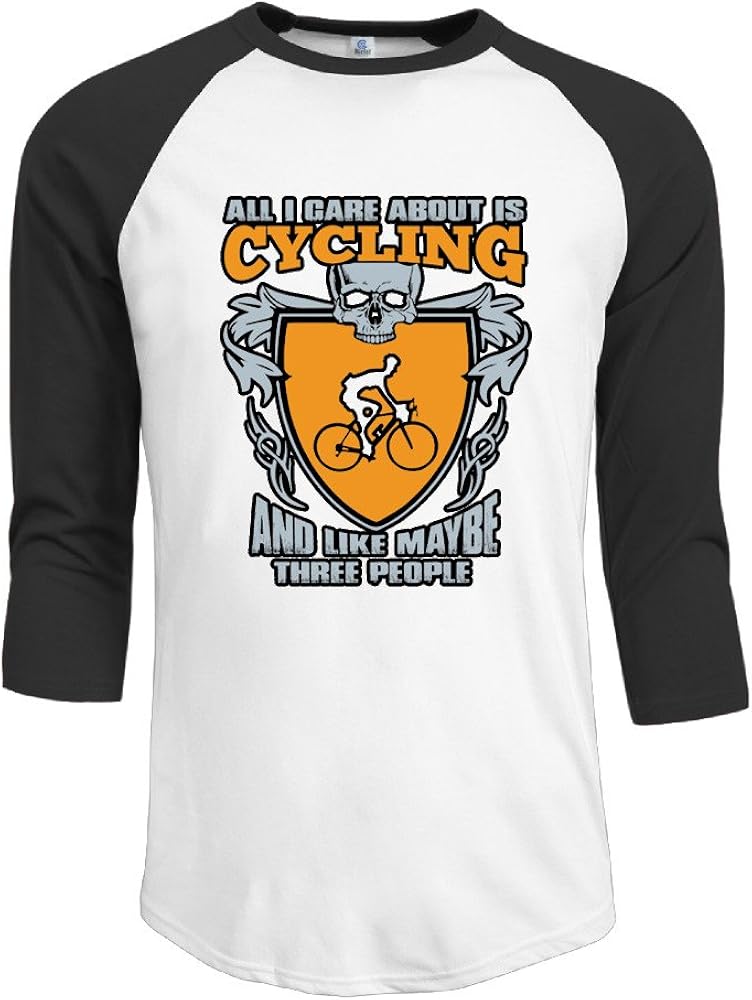 Updated AWESOME CYCLING Ride Bikes Bicycle Men's 3/4 Sleeve