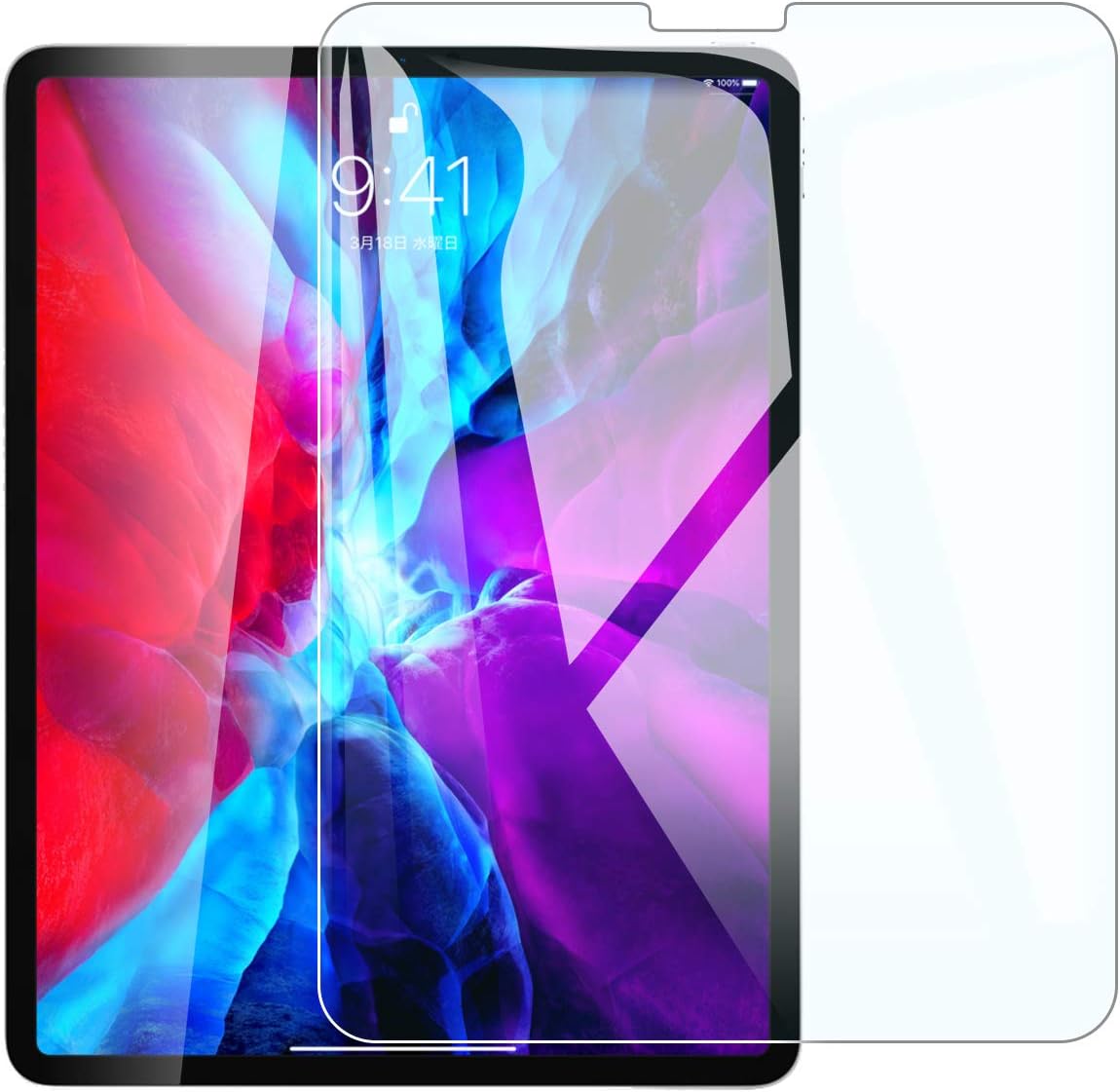 Amazon Ipad Pro 12 9 ガラスフィルム 21 18 用 Face Idに対応 指紋防止 3d タッチ 気泡ゼロ 硬度9h 飛散防止 液晶保護フィルム 第3 4世代対応 Xingmeng タブレット用保護フィルム 通販