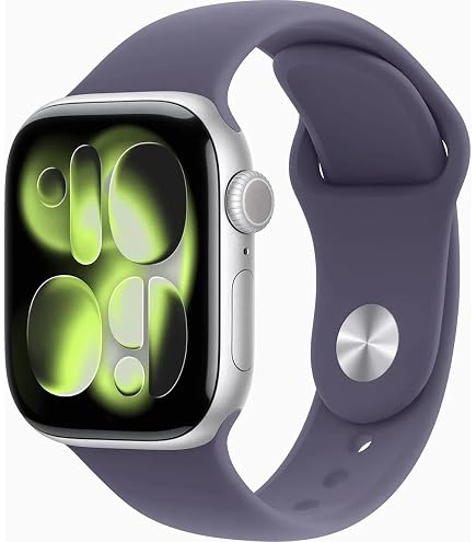 Amazon.com: Apple Watch Series 10 [GPS, 42mm] - Silver Aluminum