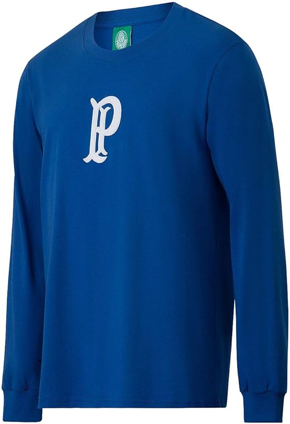 Camisa Palmeiras Vintage Palestra Itália Manga Longa Masculina