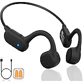 Cevinily 2025 Bone Conduction Headphones,Open Ear Wireless Bluetooth 5.4 Earphones with Mic,Premium Sound Quality 12Hrs Playtime Sports Headphones，IPX5 Sweat Resistant for Running, Walking，Cycing