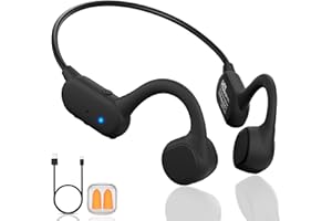 Cevinily Bone Conduction Headphones,Bluetooth 5.4 Open Ear Running,IP55 Waterproof Sport Headphones,Hiking and Outdoor Sports