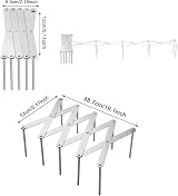 XIONGXIAOZHI Adjustable Stainless Steel Rib Holder & Storage Rack for Kitchen view 2