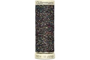 Gutermann Metallic Effect Sewing Thread 50m 71 - per spool