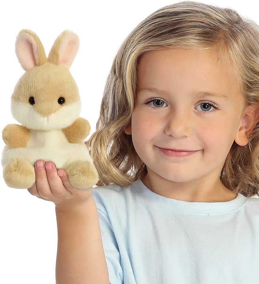 Aurora Palm Pals, Ella the Bunny Soft Toy, 61243, 5 inches, Beige ...