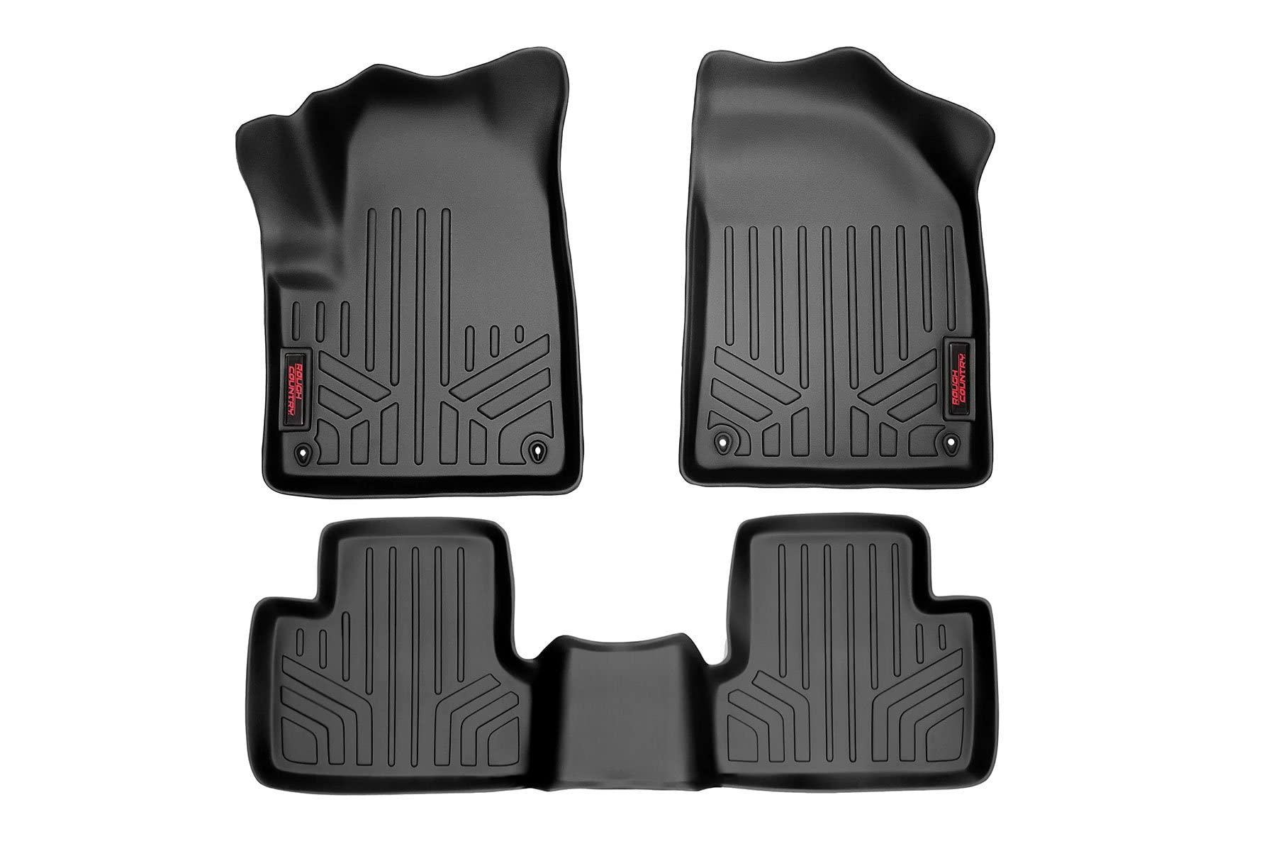 Photo 1 of **FRONT ONLY**Rough Country Front ONLY FLOOR MATS