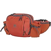 Mountainsmith Epic Lumbar Small Waist and Fanny Pack, Running, Hiking, Cycling, Travel, and Outdoor Sport Activities with Dual Water Bottle Pockets, Cinnamon Red