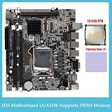 Wresetly H55 Motherboard LGA1156 DDR3 + Intel Core i3 540 CPU & Thermal Pad view 3