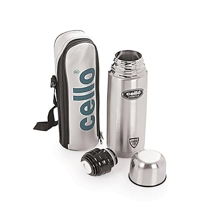 Cello Lifestyle Stainless Steel Flask, 500ml