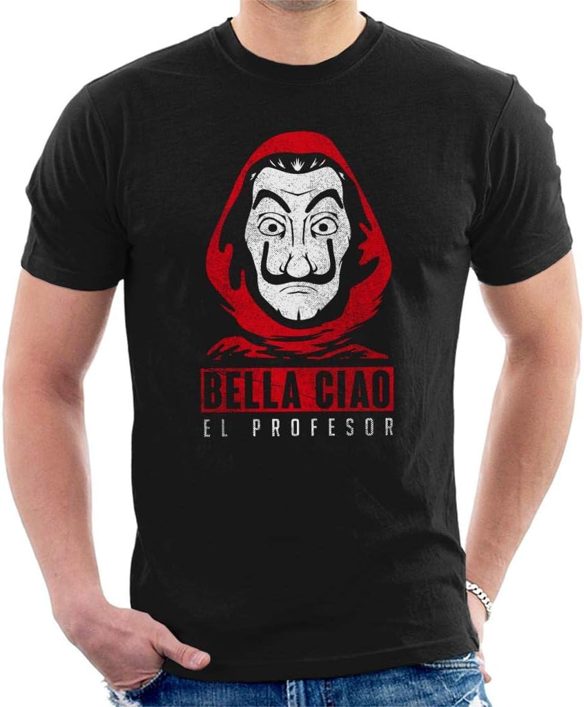 Bella Ciao El Profesor Casa De Papel Men's T-Shirt