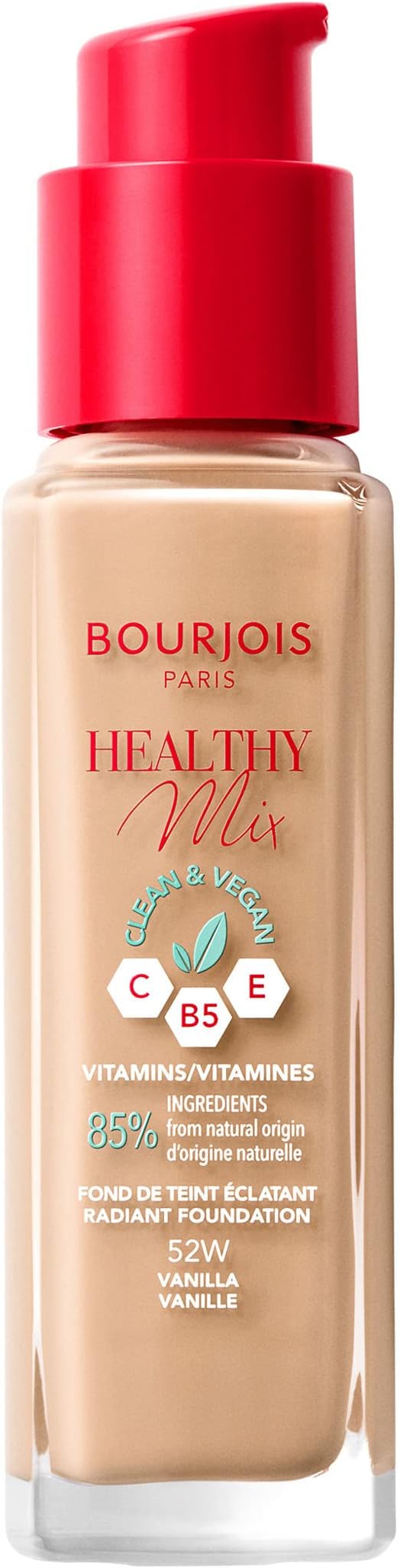 Bourjois Healthy Mix Clean Vegan Foundation No 52 Vanilla