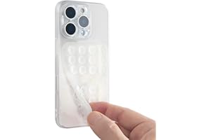 Sucky Double Sided Suction Phone Octo Cup Buddy Mount - Anti-Slip Holder, Hands-Free Phone Accessory for iPhone and Android - Sticky Grip for Selfies, Videos - Clear