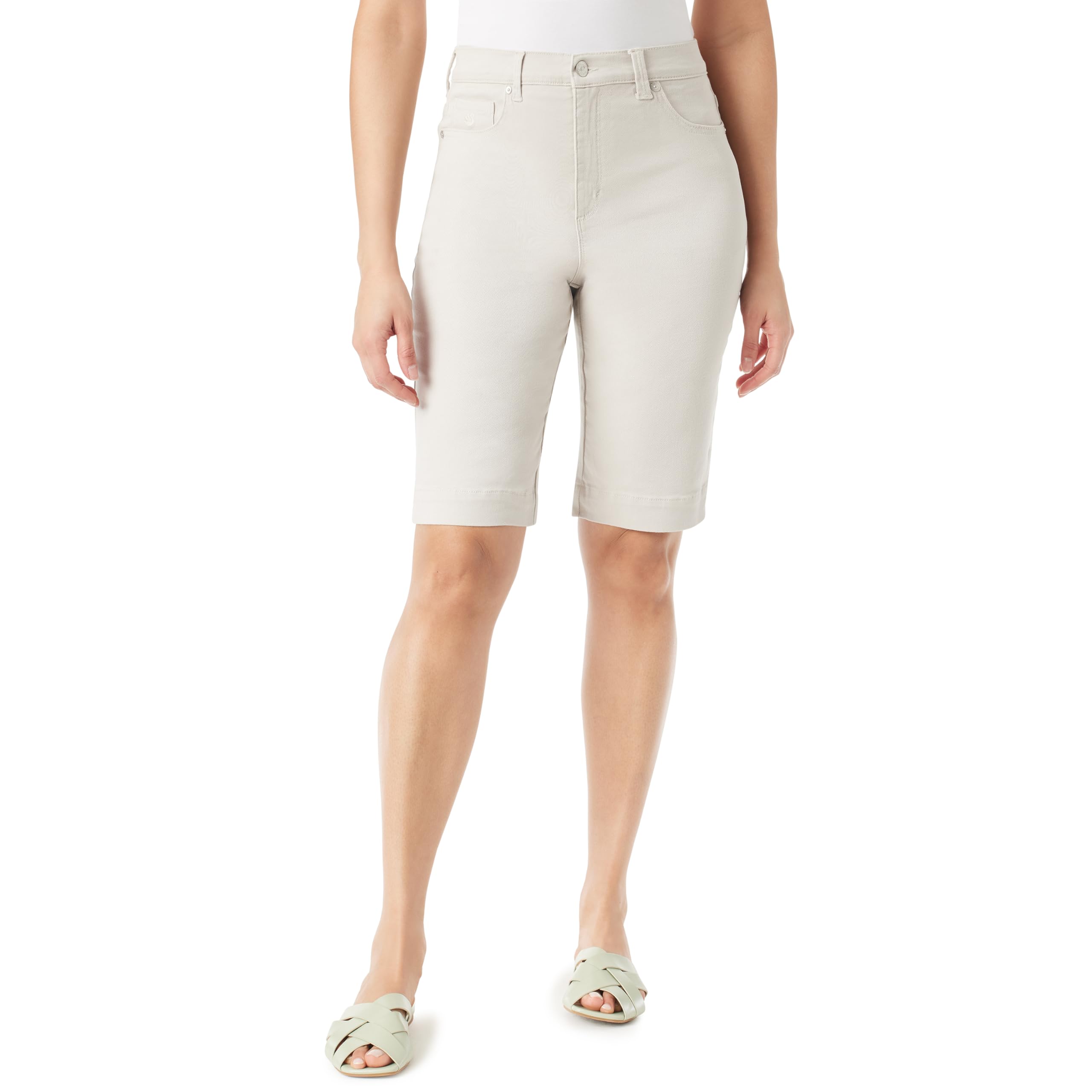 Bermudas Para Mujer Gloria Vanderbilt Amanda Bermuda High Rise
