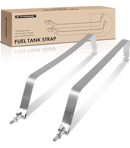 A-Premium Fuel Tank Straps For Ford F-350 Super Duty 2002-2010 - Midship Side Tank Replacement Straps