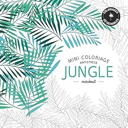 Mini coloriage antistress Jungle