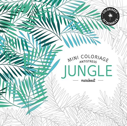 Mini coloriage antistress Jungle