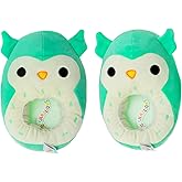 Squishmallows Slippers Plush Lightweight Warm Comfort Soft Aline Slipper House Shoes for Kids and Adults (sizes 11-1 Little Kid / 2-5 Big Kid / 5-10 Adult)
