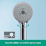 Hansgrohe Croma 100 Multi Hand Shower Chrome Eco Smart 9 l/min view 4