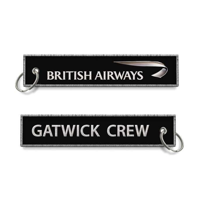 british airways crew tags