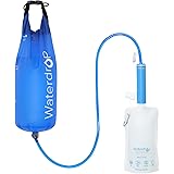 Waterdrop Gravity Water Filter Straw, Portable Water Purifier Survival for Camping, Hiking, Backpacking and Emergency Prepare