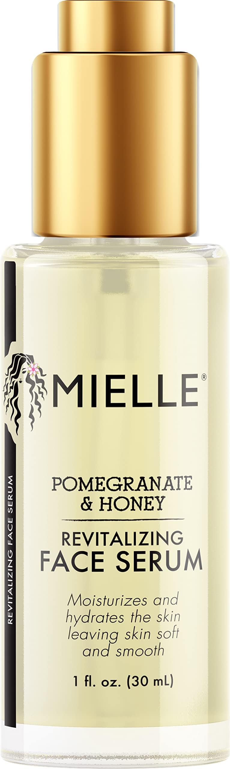 Mielle Organics Pomegranate Honey Revitalizing Face Serum 1 oz Natural